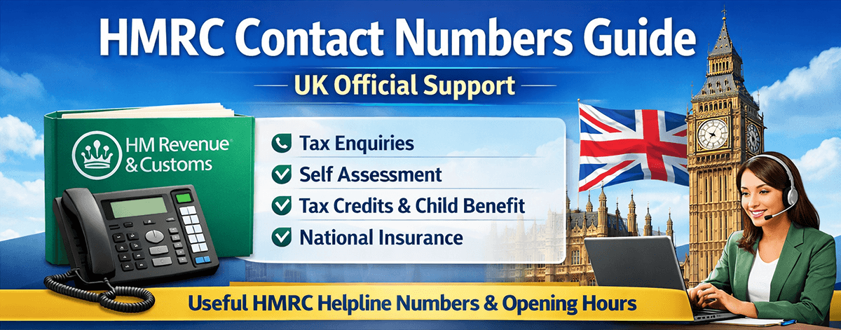 HMRC Contact Numbers Guide