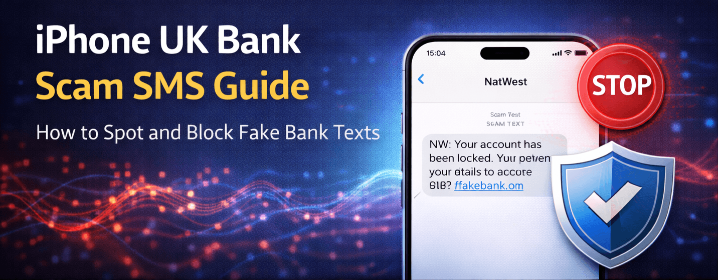 How to Identify & Filter Fake Bank SMS on iPhone