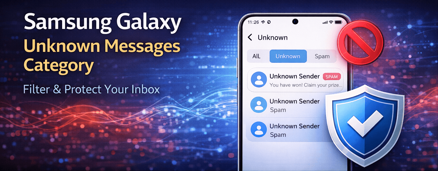 Samsung Galaxy Guide: Filter Unknown